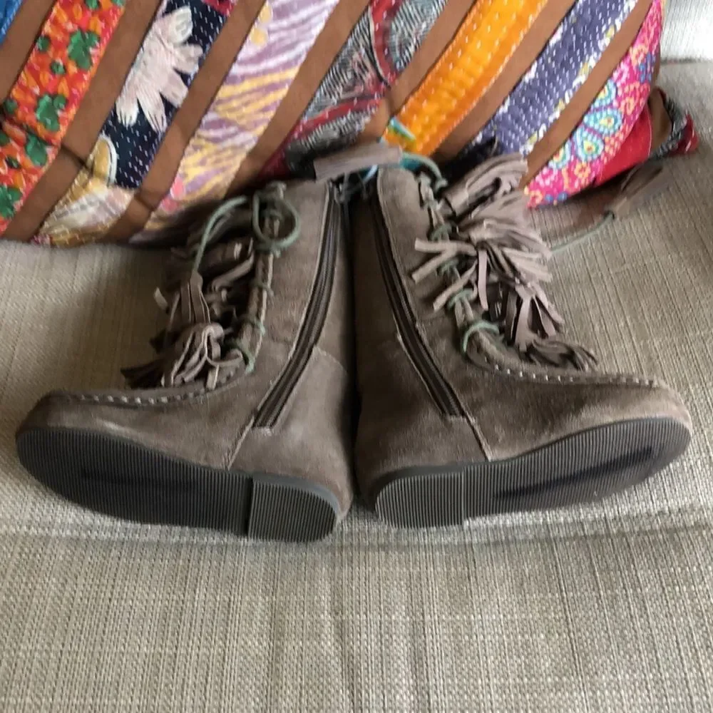 Joyfolie “Cheyenne” Genuine Suede Toddler Boots